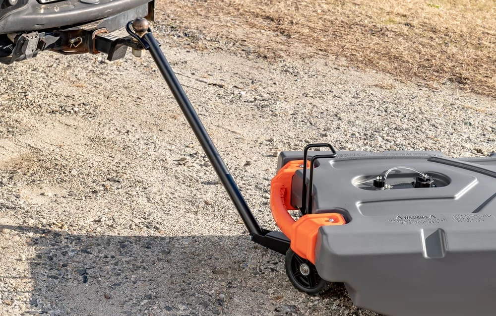 CAMCO 39007 Rhino Tote Portable Waste Holding Tank, With Steerable Wheels, 36-Gal - Image 9