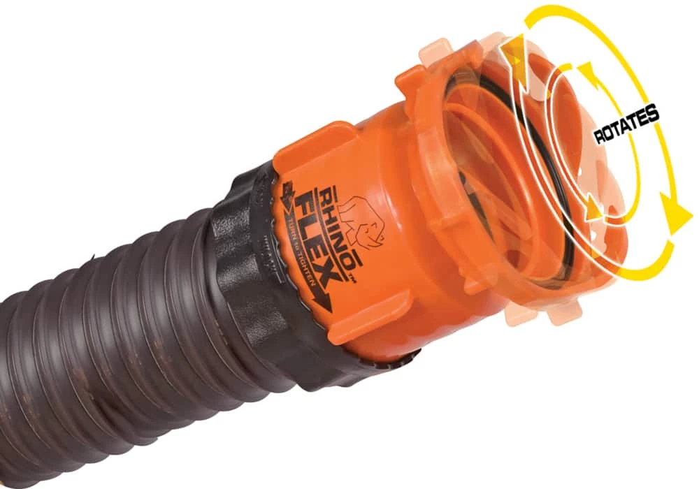 CAMCO 39767 RhinoFLEX 10-ft Sewer Hose Extension Kit - Image 6