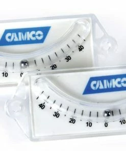 CAMCO 25553 Precision RV Curved Ball Levels, 2-pk