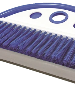 CAMCO 43945 Slim Dust Pan With Whisk, Blue/Purple