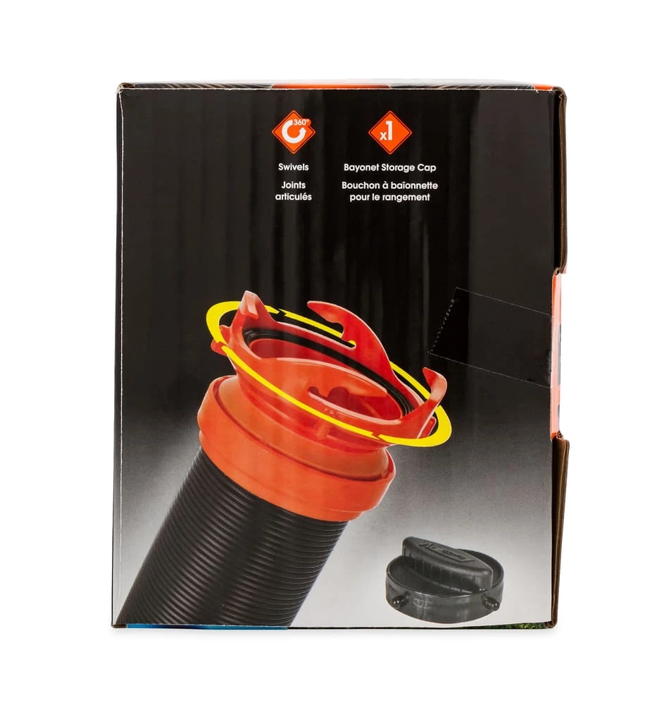 CAMCO 39768 RhinoFLEX Tote Tank Sewer Hose Kit - Image 8