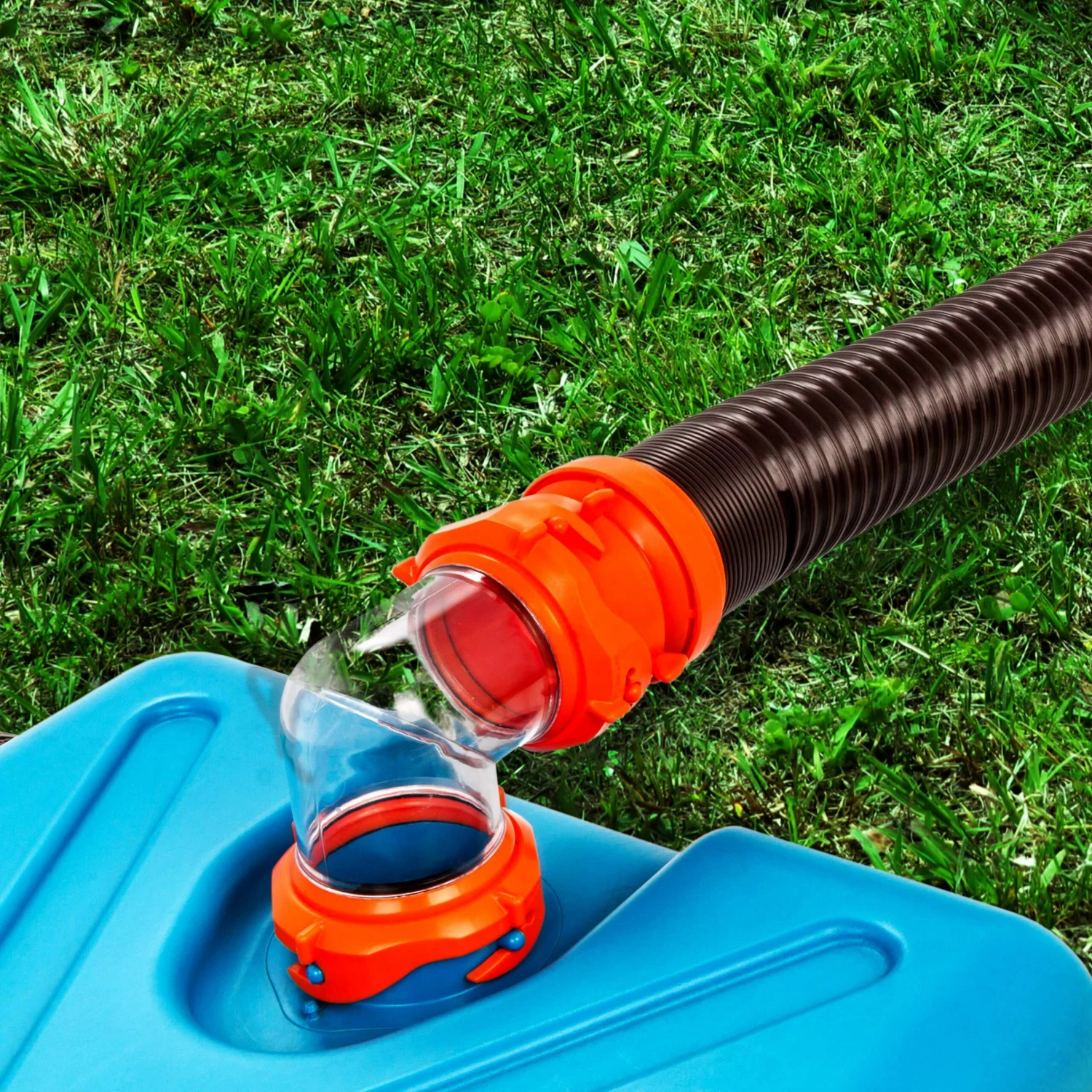 CAMCO 39768 RhinoFLEX Tote Tank Sewer Hose Kit - Image 11