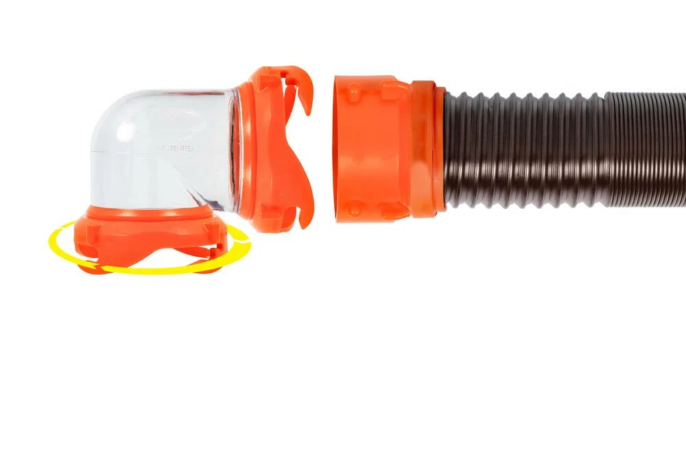 CAMCO 39768 RhinoFLEX Tote Tank Sewer Hose Kit - Image 7