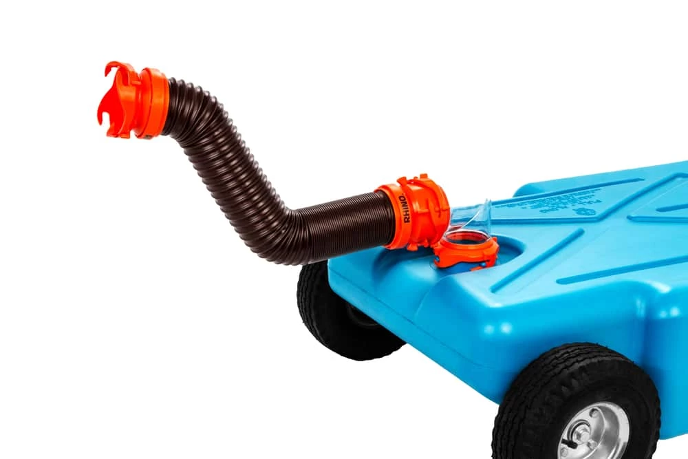 CAMCO 39768 RhinoFLEX Tote Tank Sewer Hose Kit